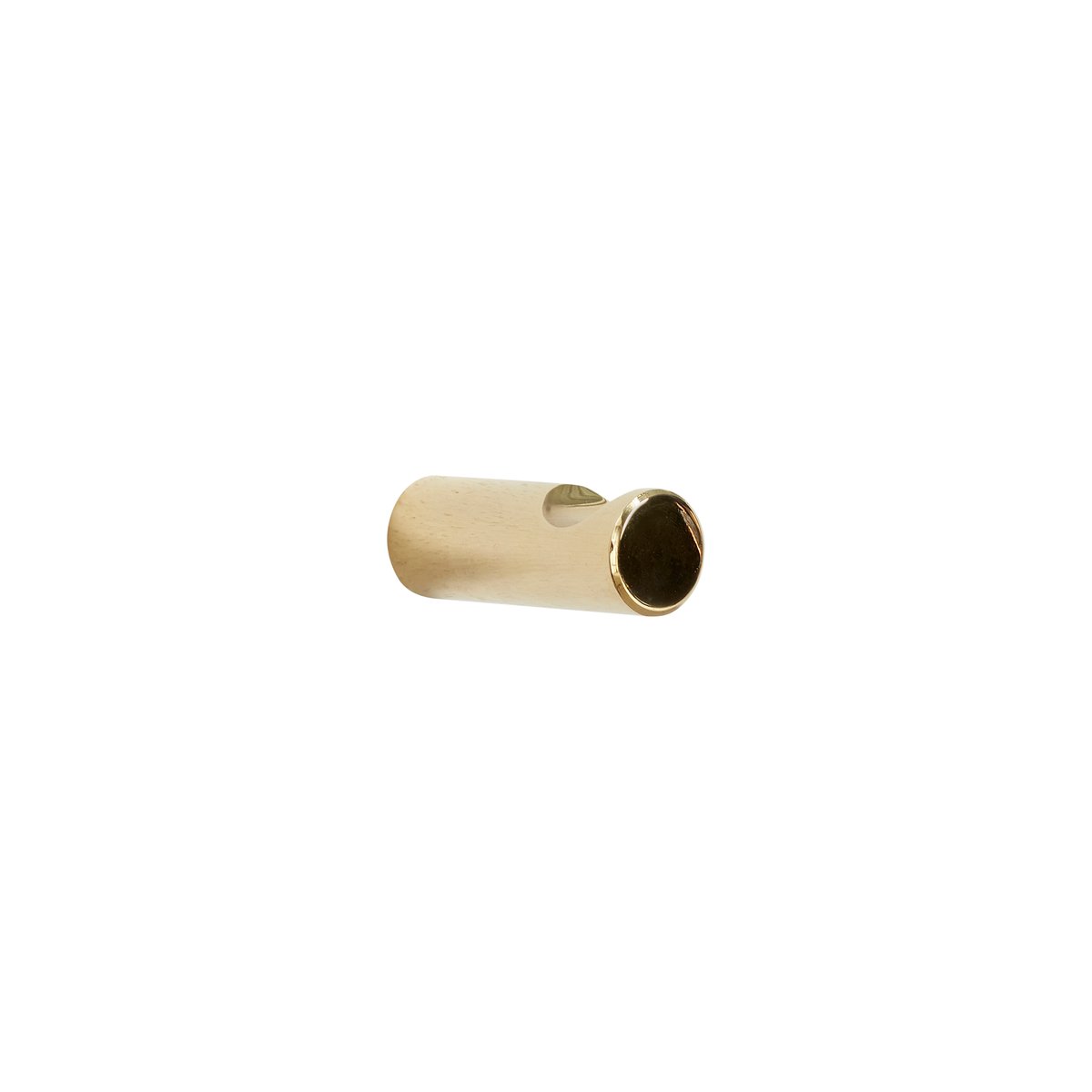 Hübsch krok Ø2x5 cm Mässing | Skandinavisk Design | Krokar & Hängare | Guldfärgad