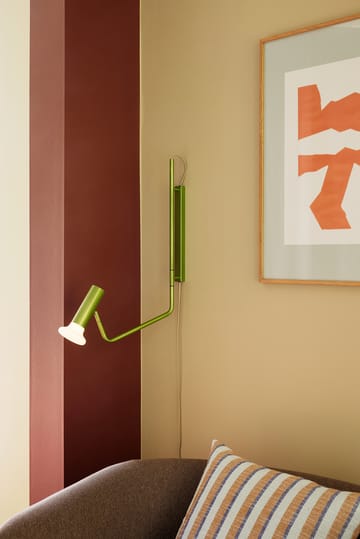 Hübsch Wally vägglampa - Light green - Hübsch Interior