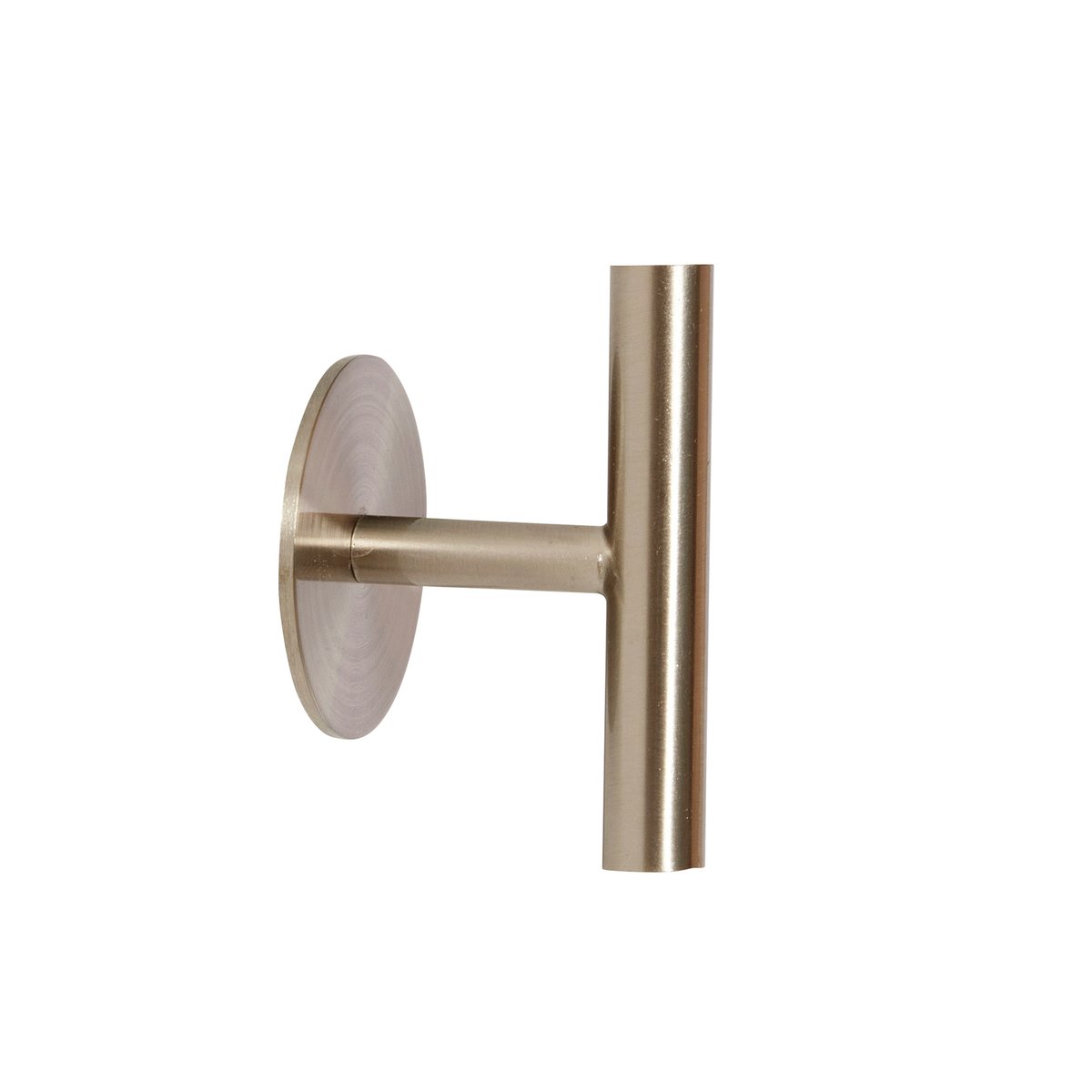 Hübsch Knopp Metall-nickel | Skandinavisk Design | Krokar & Hängare | Silverfärgad