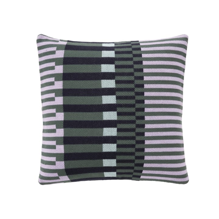 Kudde med Fyllning bomull 50x50 cm, Lila-grön Hübsch Interior