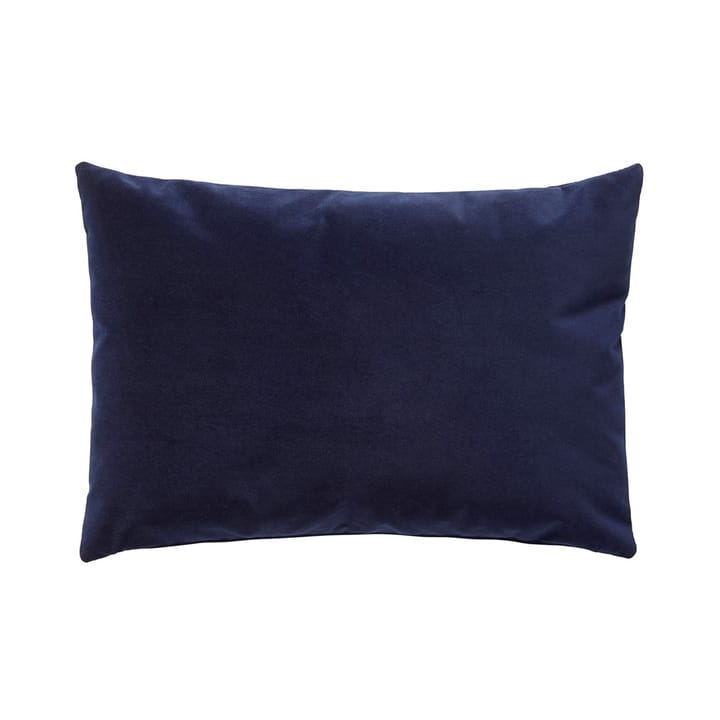 Kudde med fyllning Velour 40x60 cm, Blå Hübsch Interior