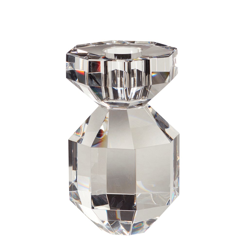 Hübsch Ljusstake 11 cm Klar | Skandinavisk Design | Ljusstakar | Transparent