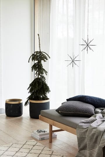 Matta 90x150 cm - Vit-grå - Hübsch Interior