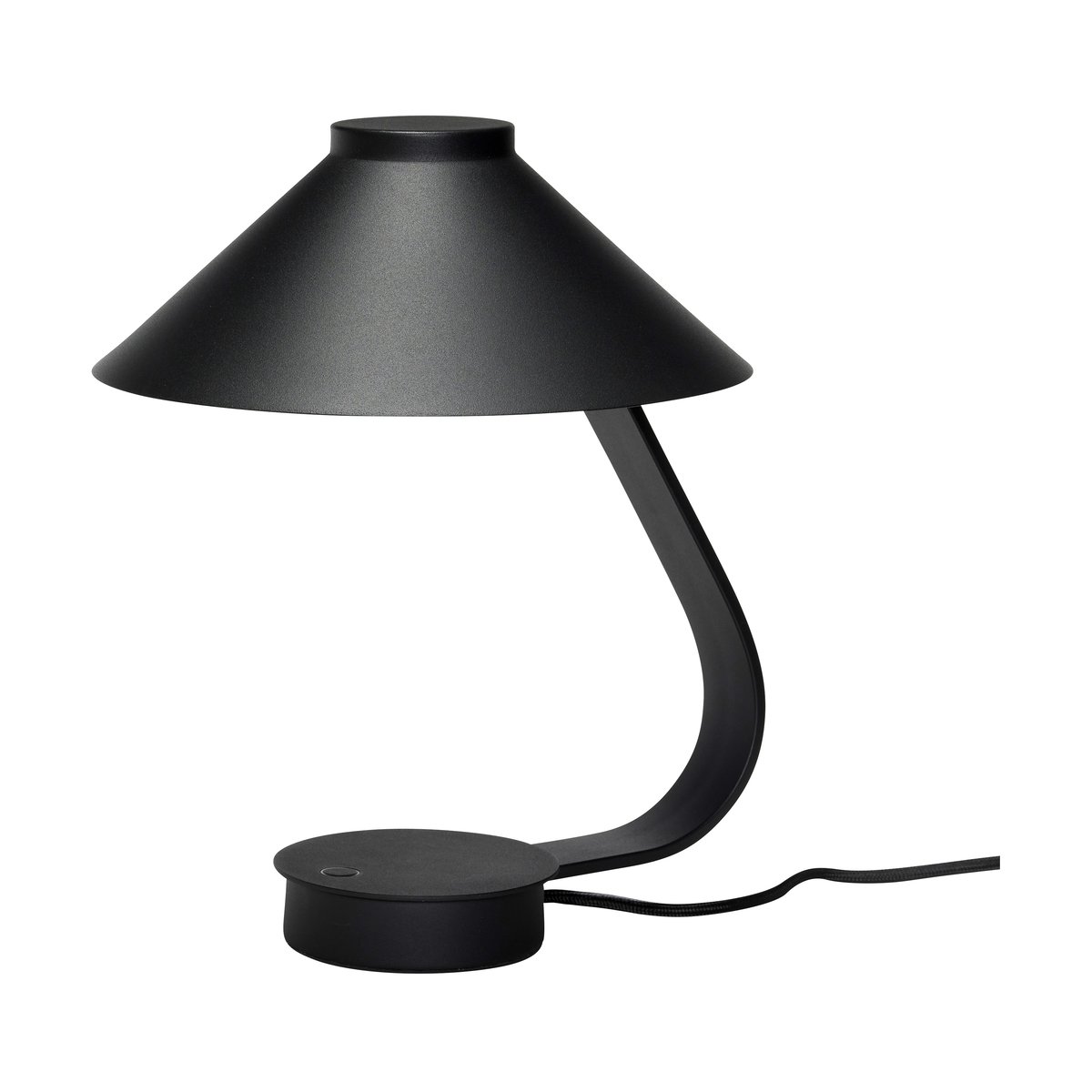 Hübsch Muri bordslampa Black | Skandinavisk Design | Bordslampor | Svart