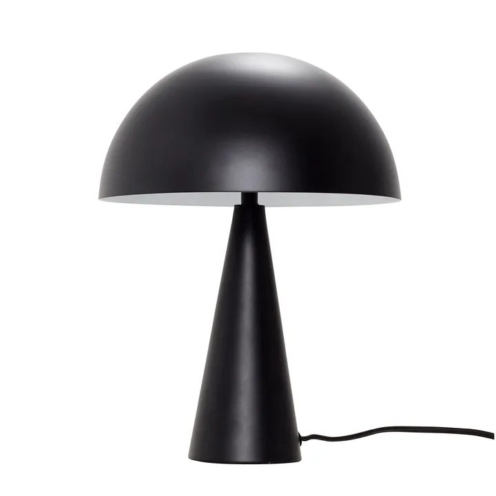 Mush bordslampa - Black, mini 34 cm - Hübsch