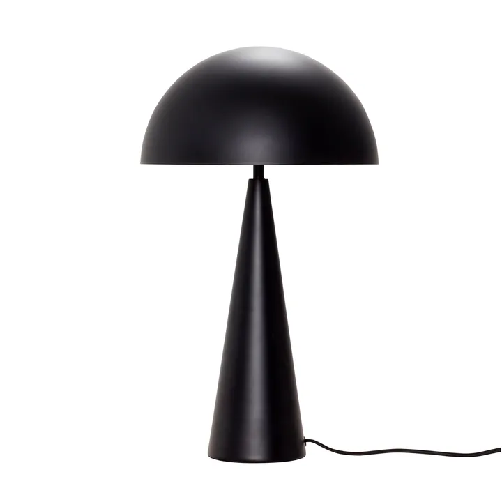 Mush bordslampa - Black, tall 50 cm - Hübsch