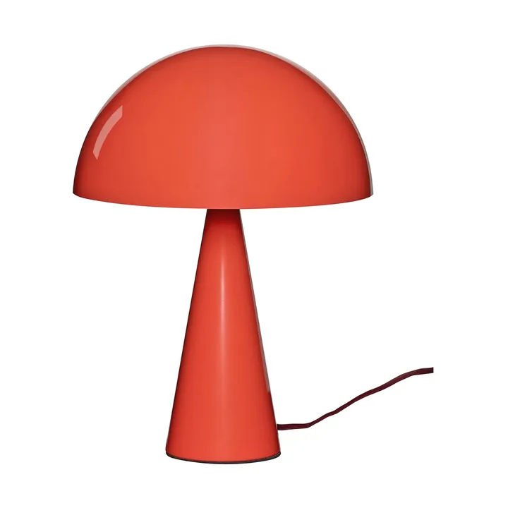 Mush bordslampa - Bright red, mini 34 cm - Hübsch