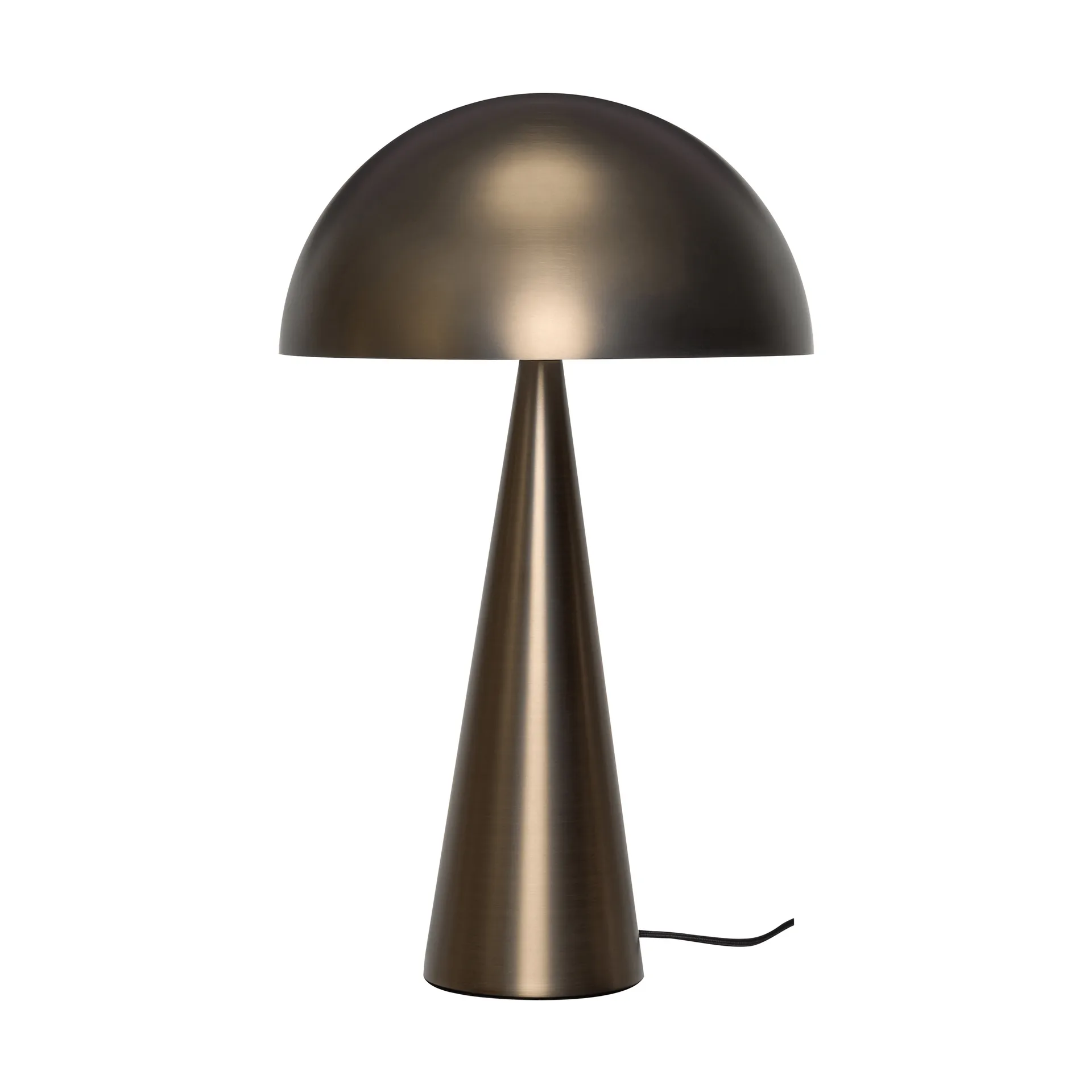 Mush bordslampa, Burnished brass, tall 50 cm Hübsch