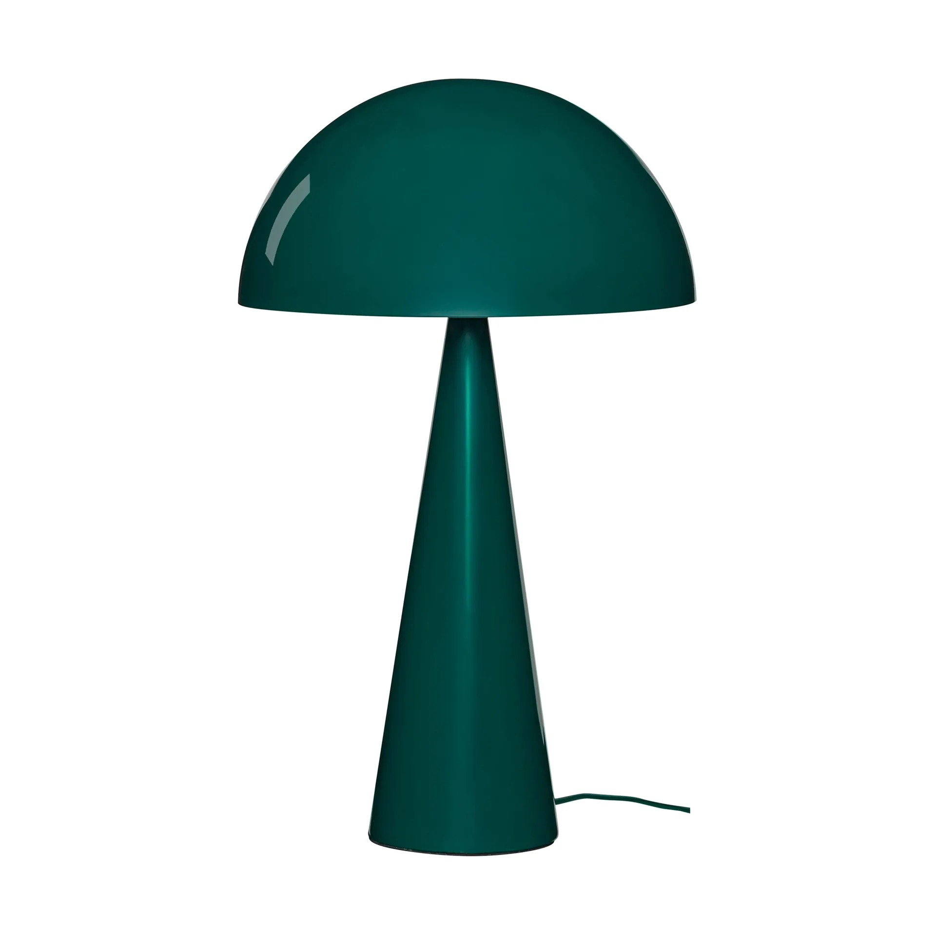 Mush bordslampa, Dark green, tall 50 cm Hübsch