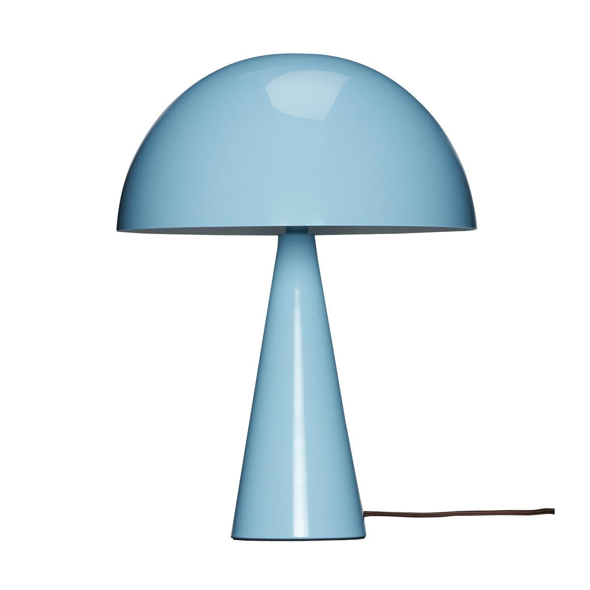 Hübsch Mush bordslampa mini Light blue | Skandinavisk Design | Bordslampor | Blå