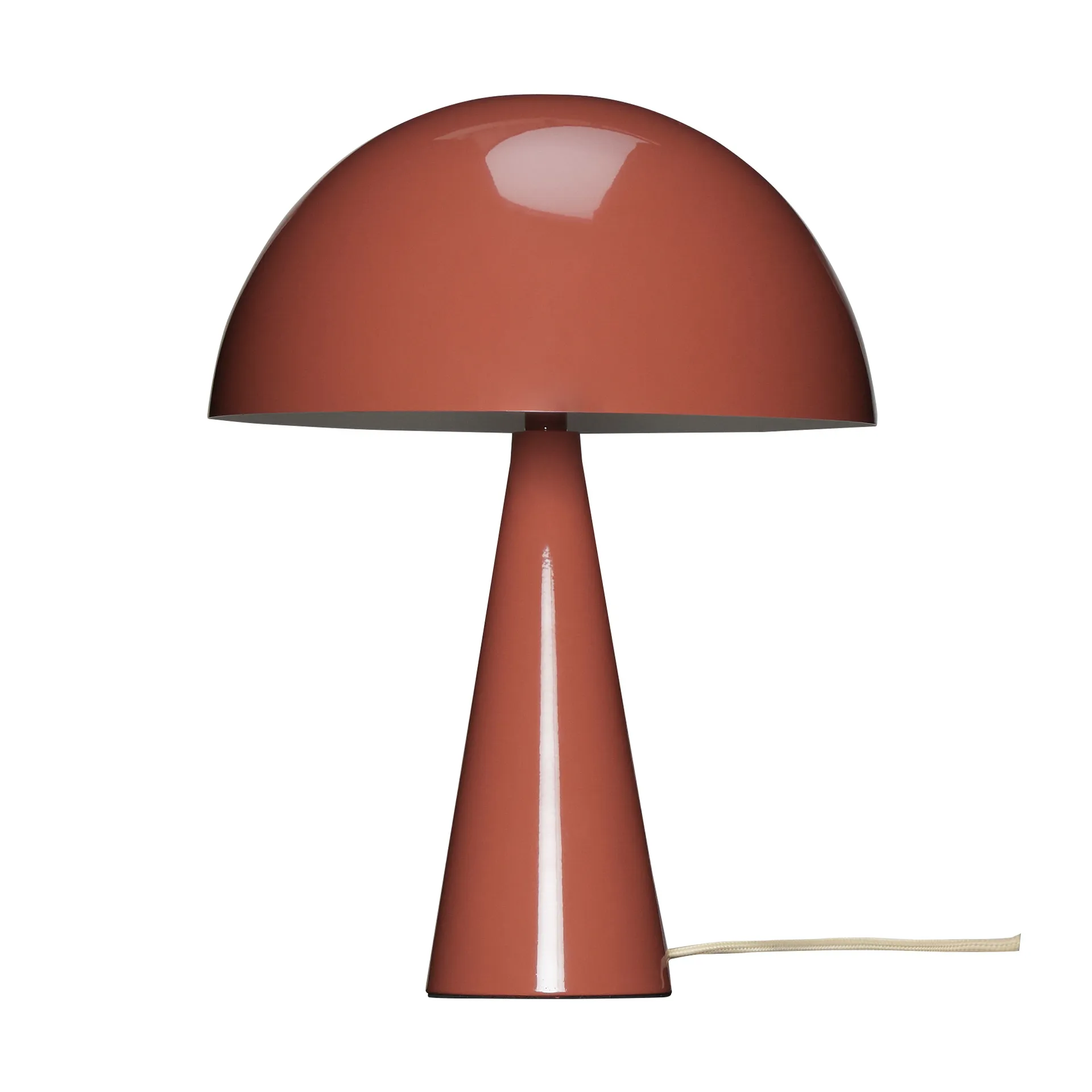 Mush bordslampa, Red, mini 34 cm Hübsch Interior
