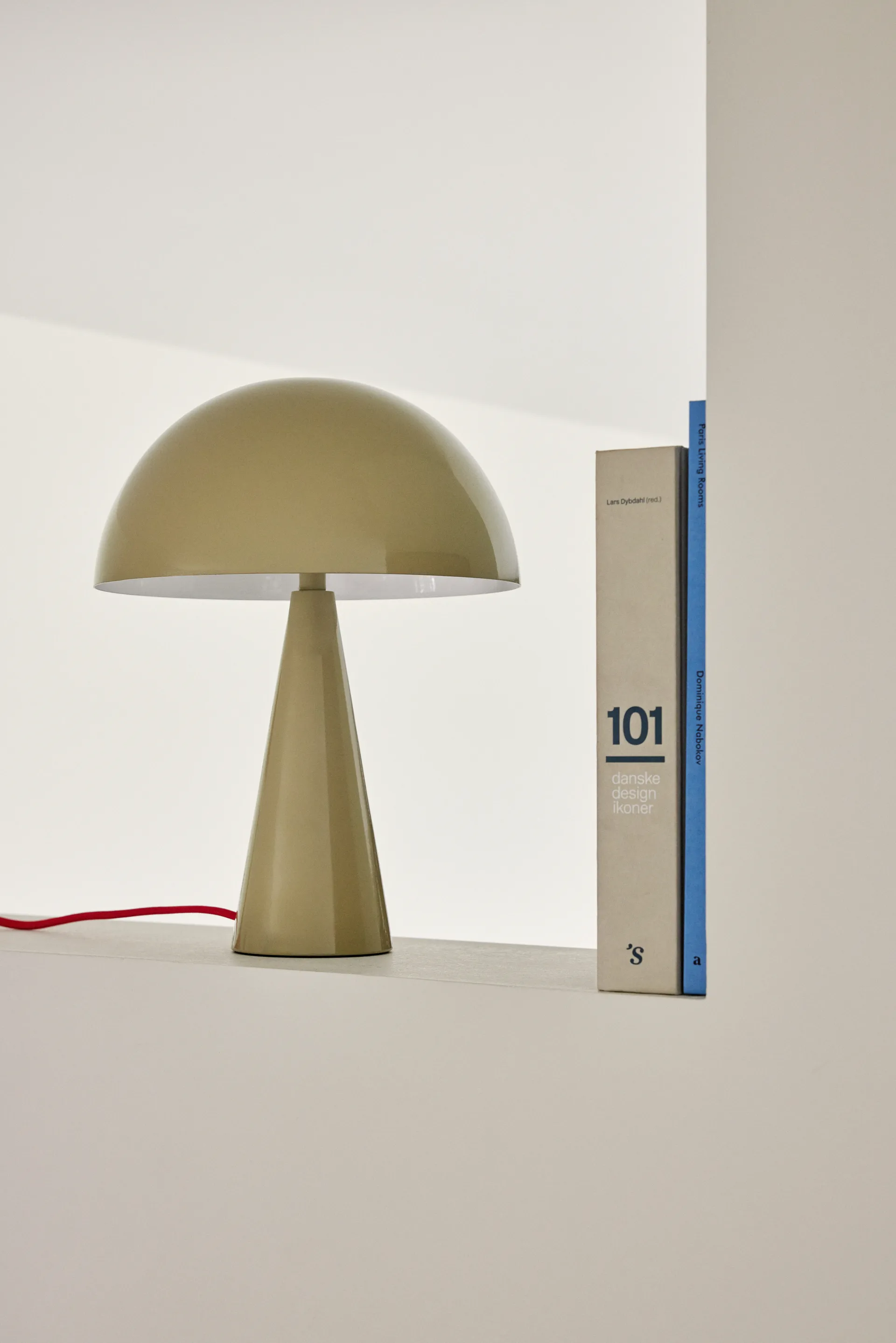 Mush bordslampa, Sand, mini 34 cm Hübsch