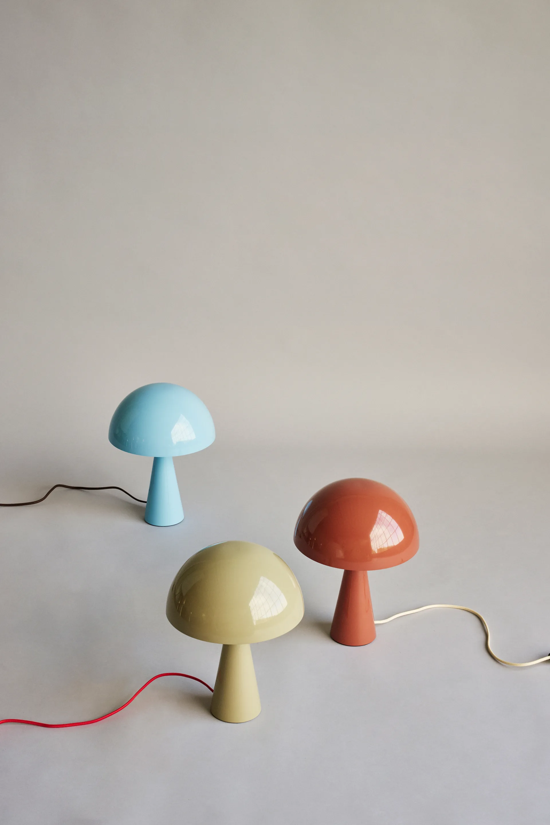 Mush bordslampa, Sand, mini 34 cm Hübsch