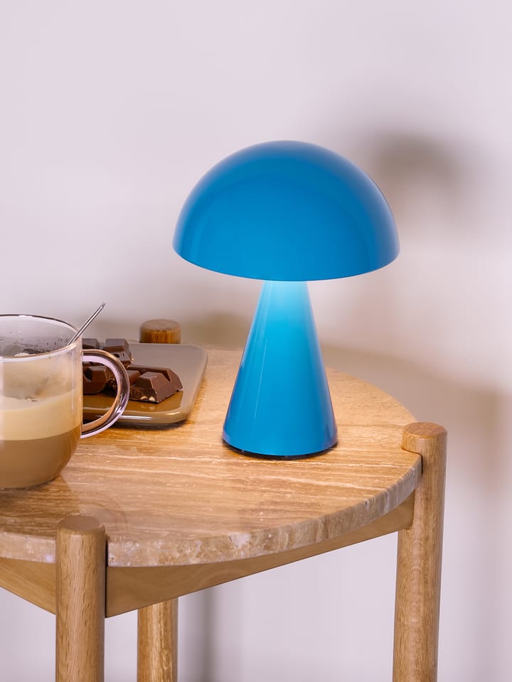 Mush portabel bordslampa, Blue Hübsch Interior
