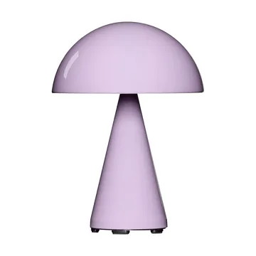 Mush portabel bordslampa - Light pink, 20 cm - Hübsch