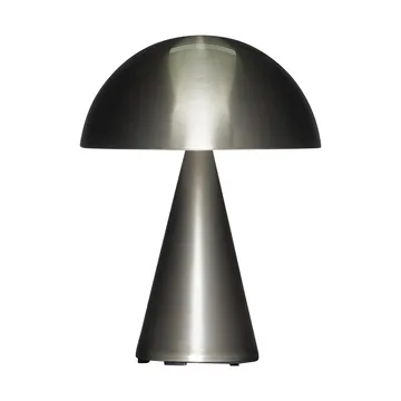 Mush portabel bordslampa - Nickel - Hübsch Interior