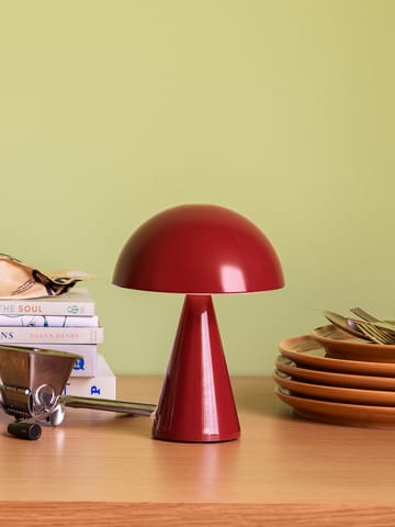 Mush portabel bordslampa - Red - Hübsch Interior