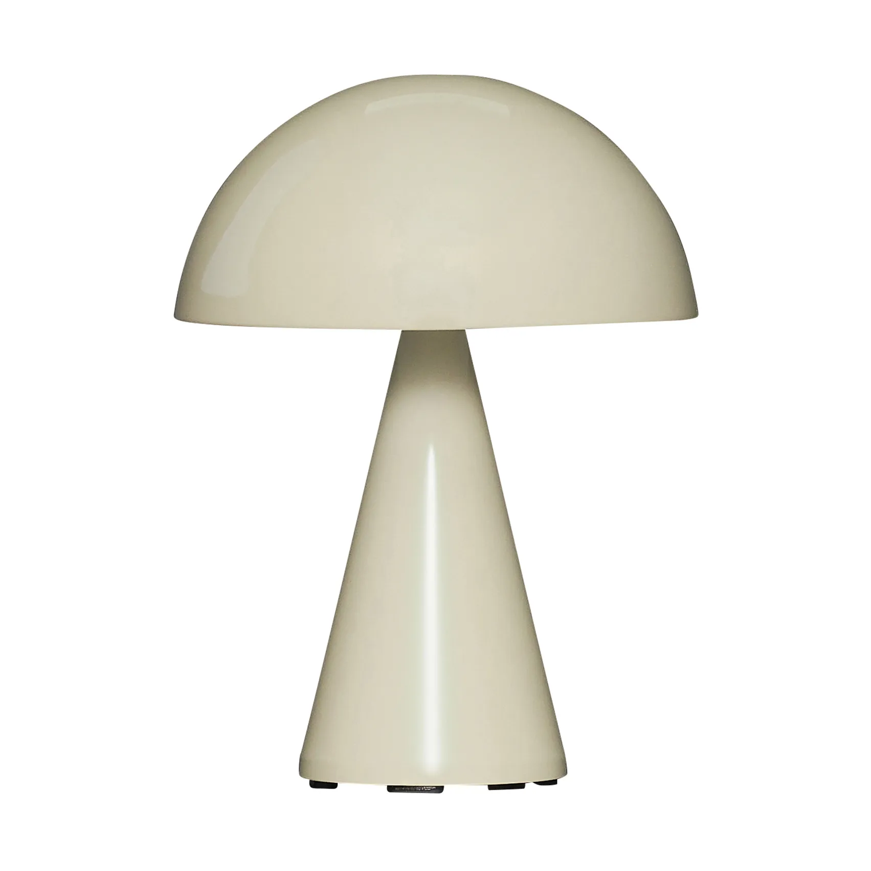 Mush portabel bordslampa, Sand Hübsch Interior