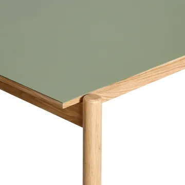 Oblique matbord - Olive,190x106 cm - Hübsch Interior