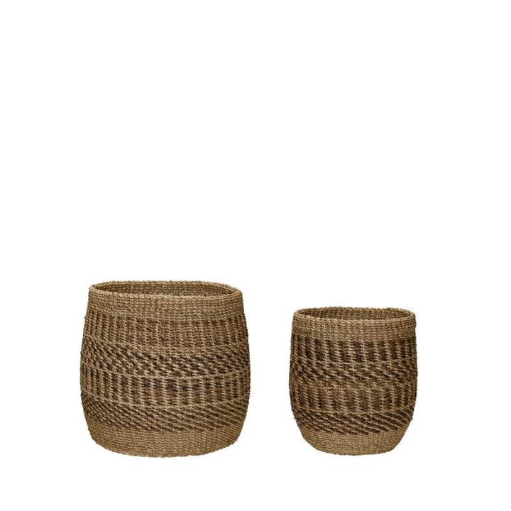 Ochre korgar 2-pack - Natur - Hübsch