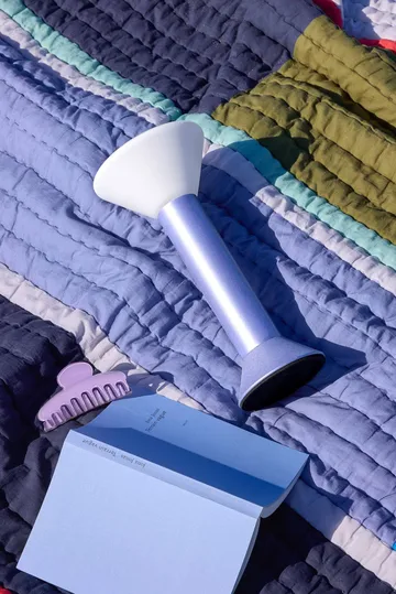 Pavilion pläd - Blue-multicolour, 140x200 cm - Hübsch