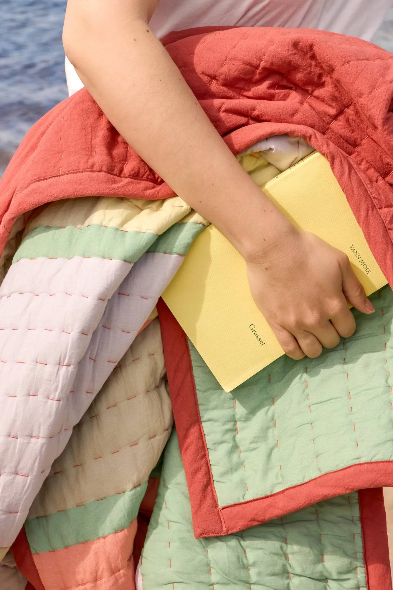 Pavilion pläd, Coral-multicolour, 140x200 cm Hübsch