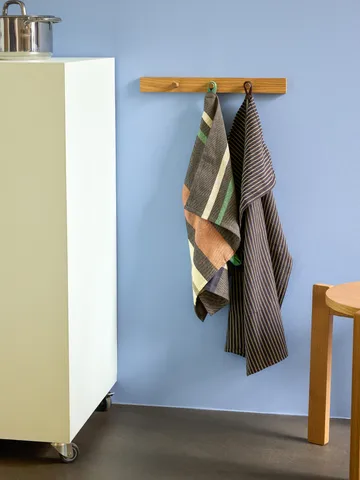 Playful kökshandduk 2-pack - Multicolour - Hübsch Interior