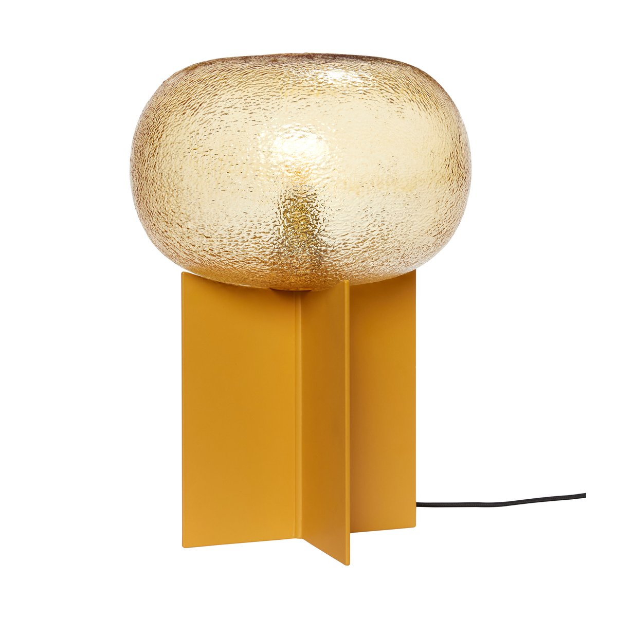 Hübsch Podium bordslampa Amber | Skandinavisk Design | Bordslampor | Orange