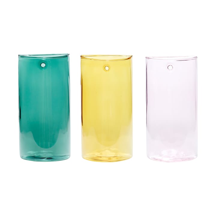 Popsicle vas set 3 delar - Multicolour - Hübsch