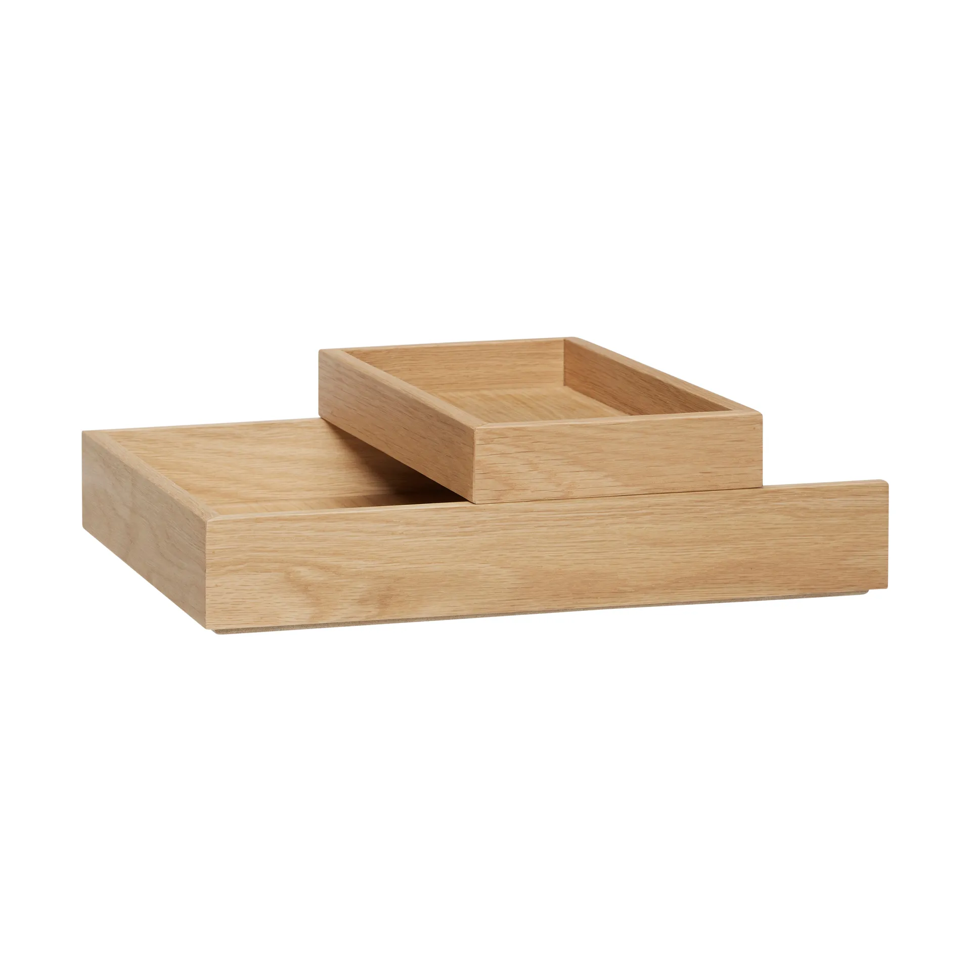 Rail skrivbordsställ 2 delar, Natur Hübsch Interior