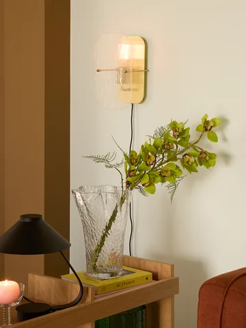 Ruffle vas - Clear - Hübsch Interior