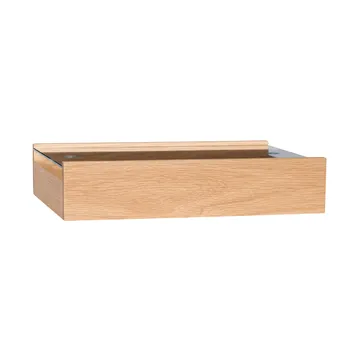Senri förvaringslåda - Ek-glas, 42x30x9 cm - Hübsch