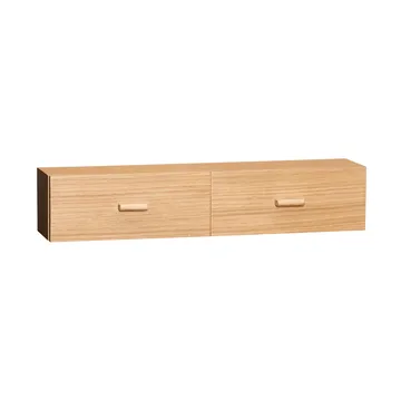 Shuno hylla - Ek, 60x12x14 cm - Hübsch