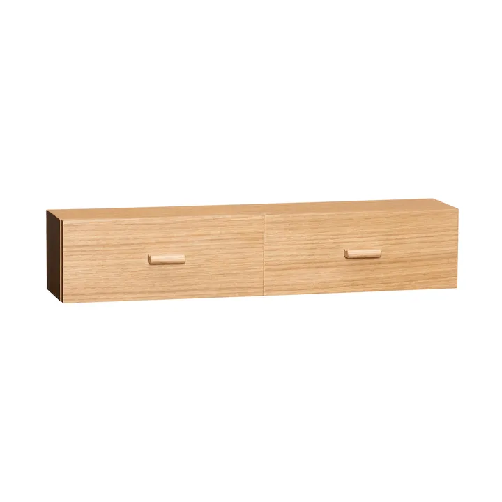 Shuno hylla - Ek, 60x12x14 cm - Hübsch