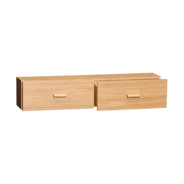Shuno hylla - Ek, 60x12x14 cm - Hübsch