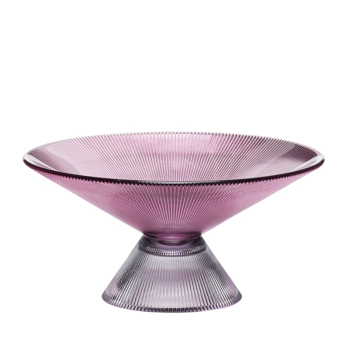Skål glas, Rosa-grå Hübsch Interior