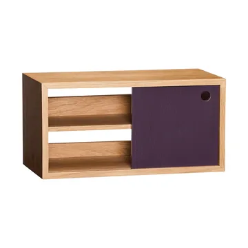 Slide hylla - Burgundy, 40x20x20 cm - Hübsch
