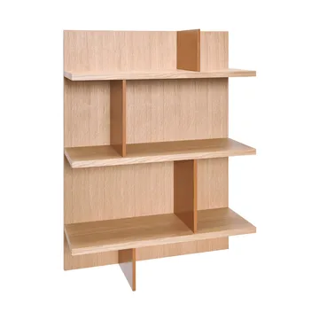 Stand hylla - Ek-röd, 60x80x22 cm - Hübsch