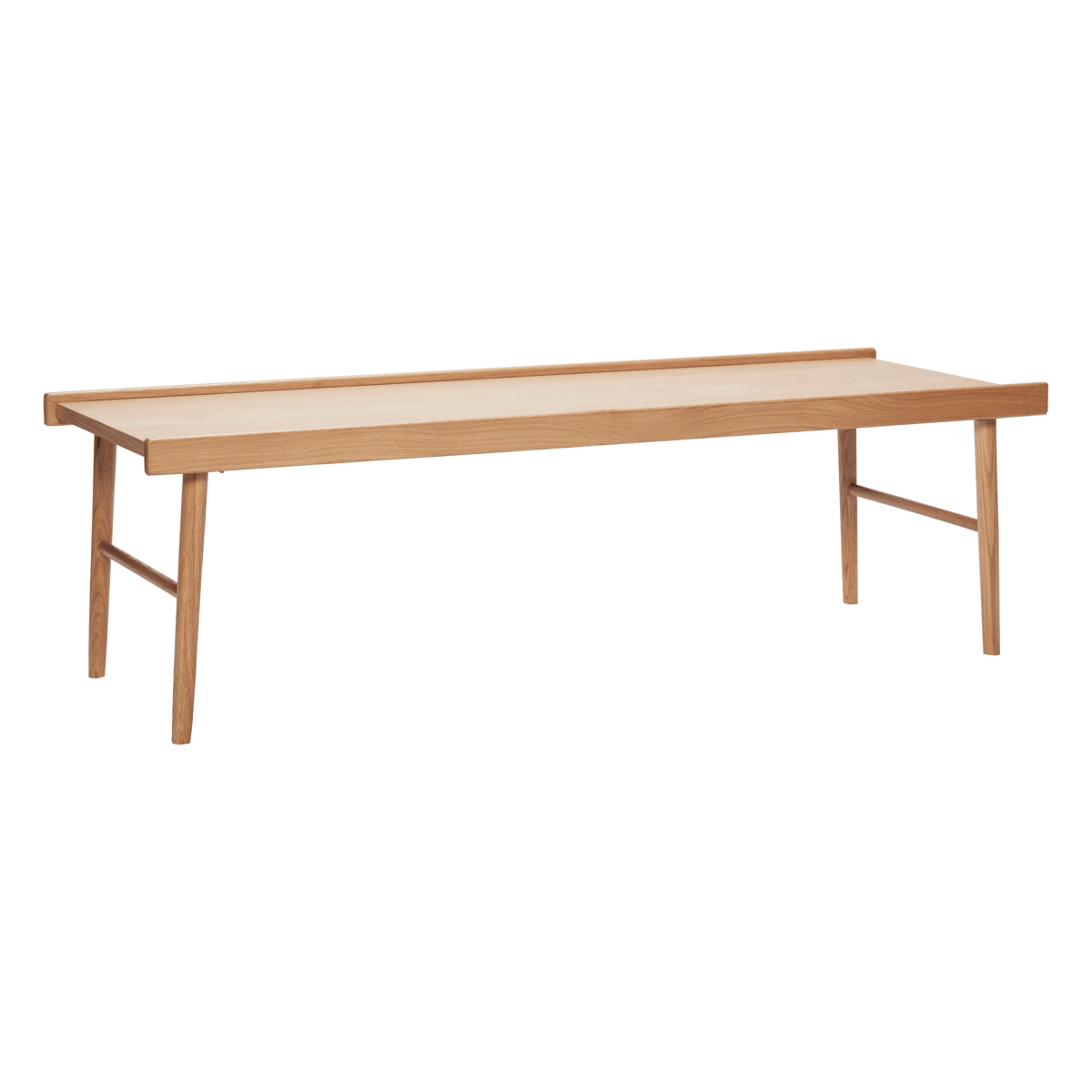 Hübsch Stream bord Ek | Skandinavisk Design | Soffbord | Beige