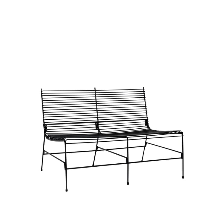 String bänk utomhus 121x88 cm - Svart - Hübsch