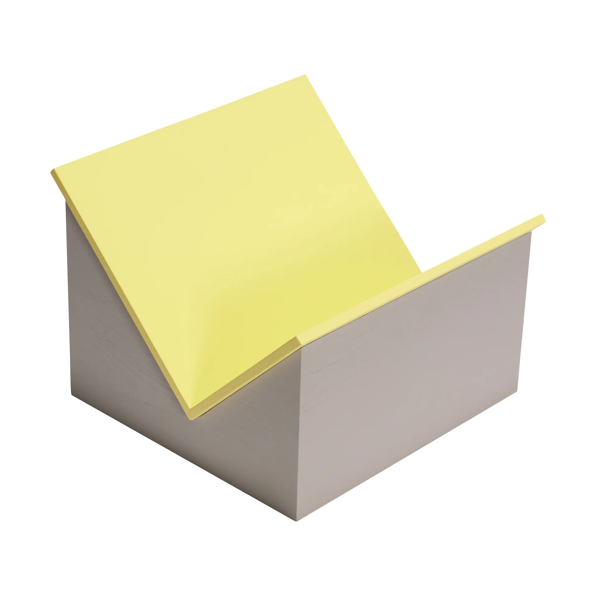 Tick tidningshållare, Sand-gul Hübsch Interior