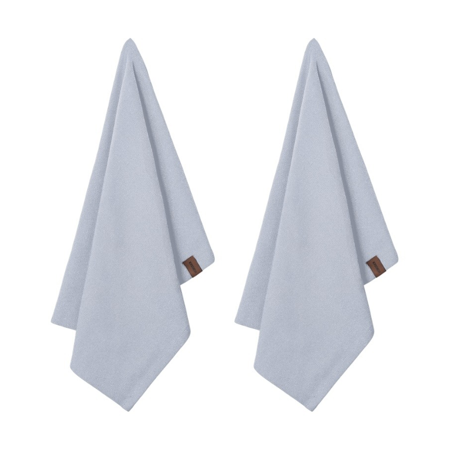 Humdakin ekologisk kökshandduk 45x70 cm 2-pack Blue glass
