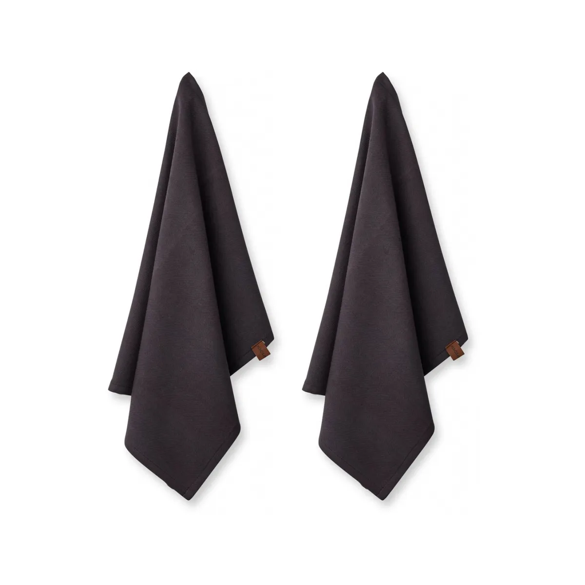 Humdakin Humdakin ekologisk kökshandduk 45x70 cm 2-pack Coal