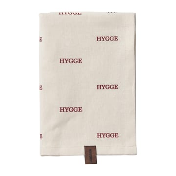 Humdakin Hygge kökshandduk - Off white/Red - Humdakin