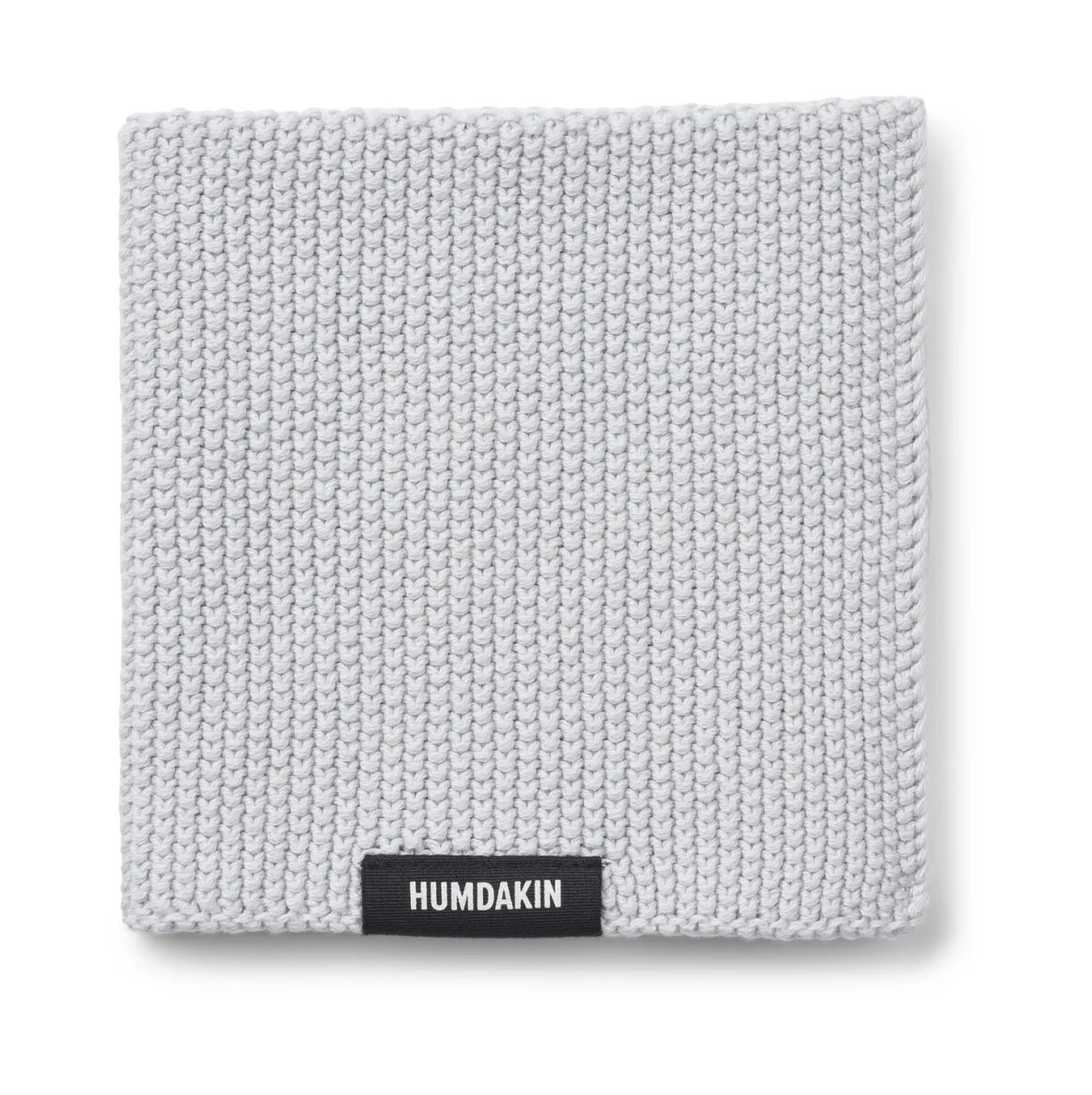 Humdakin Knitted disktrasa 28x28 cm Blue glass | Skandinavisk Design | Disktrasor & Diskborstar | Blå