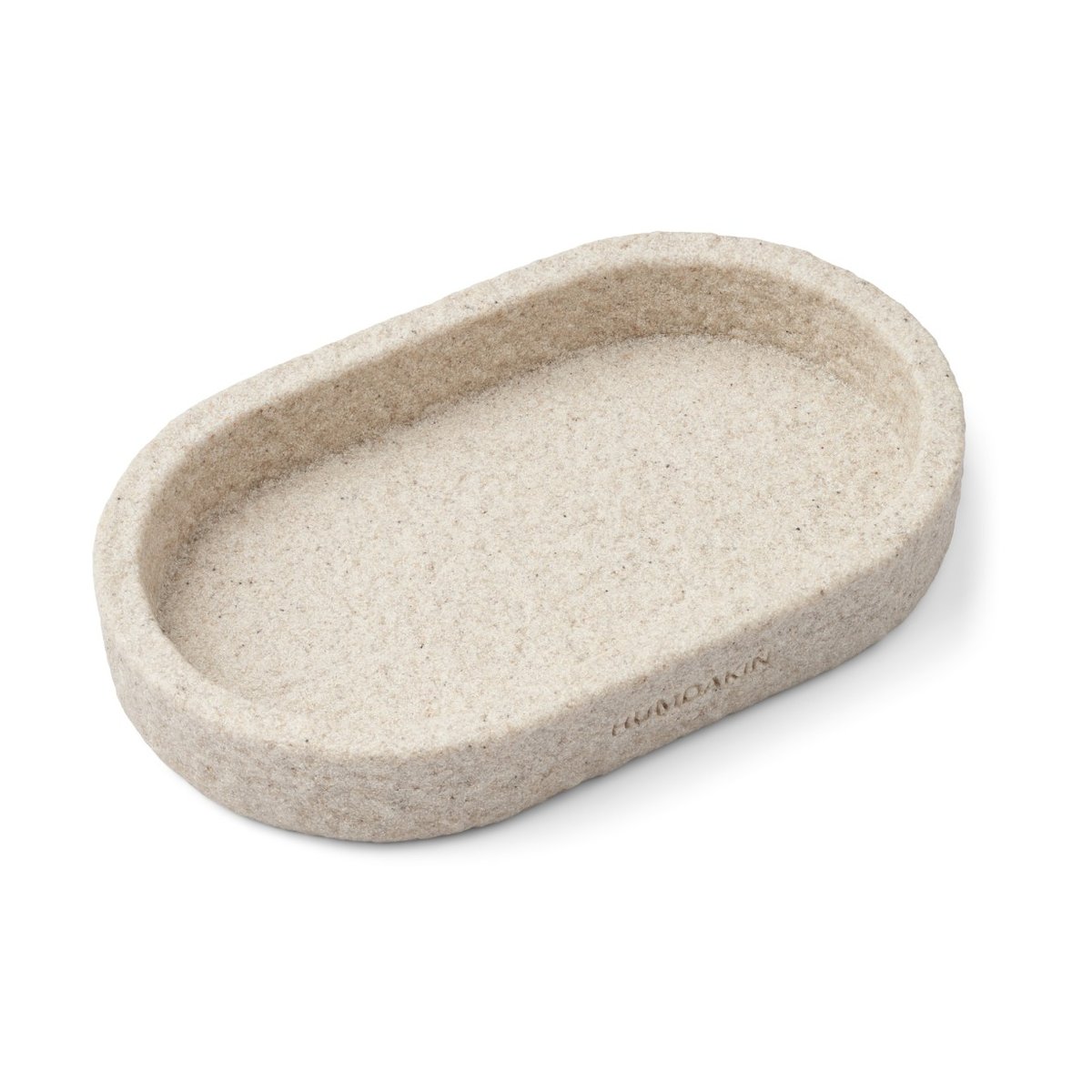 Humdakin Sandstone oval bricka 15x25 cm Natural | Skandinavisk Design | Brickor | Beige