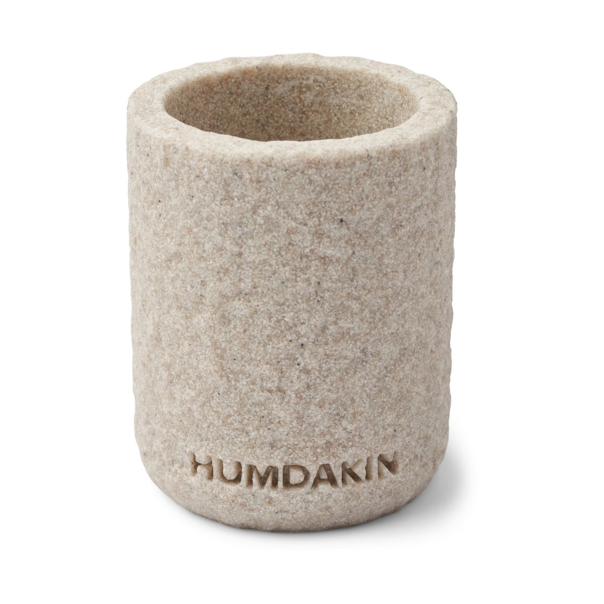 Humdakin Sandstone tandborstmugg 10 cm Natural | Skandinavisk Design | Tandborsthållare | Beige