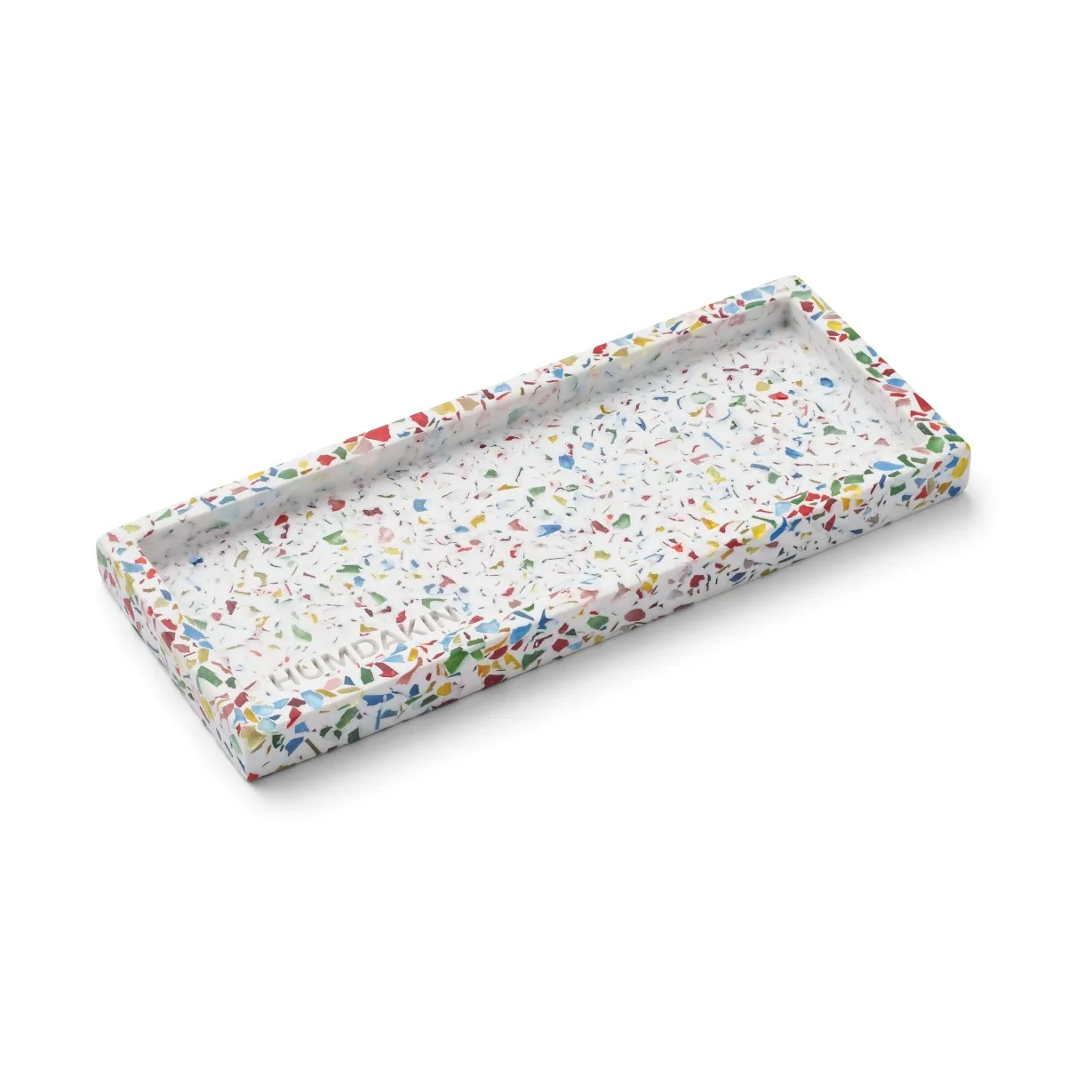Humdakin Terrazzo bricka 10x25 cm, Rainbow Humdakin