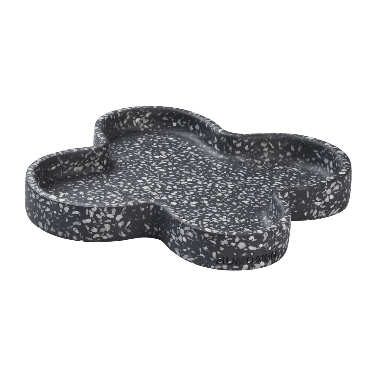 Humdakin Terrazzo bricka 27 cm Black | Skandinavisk Design | Brickor | Svart