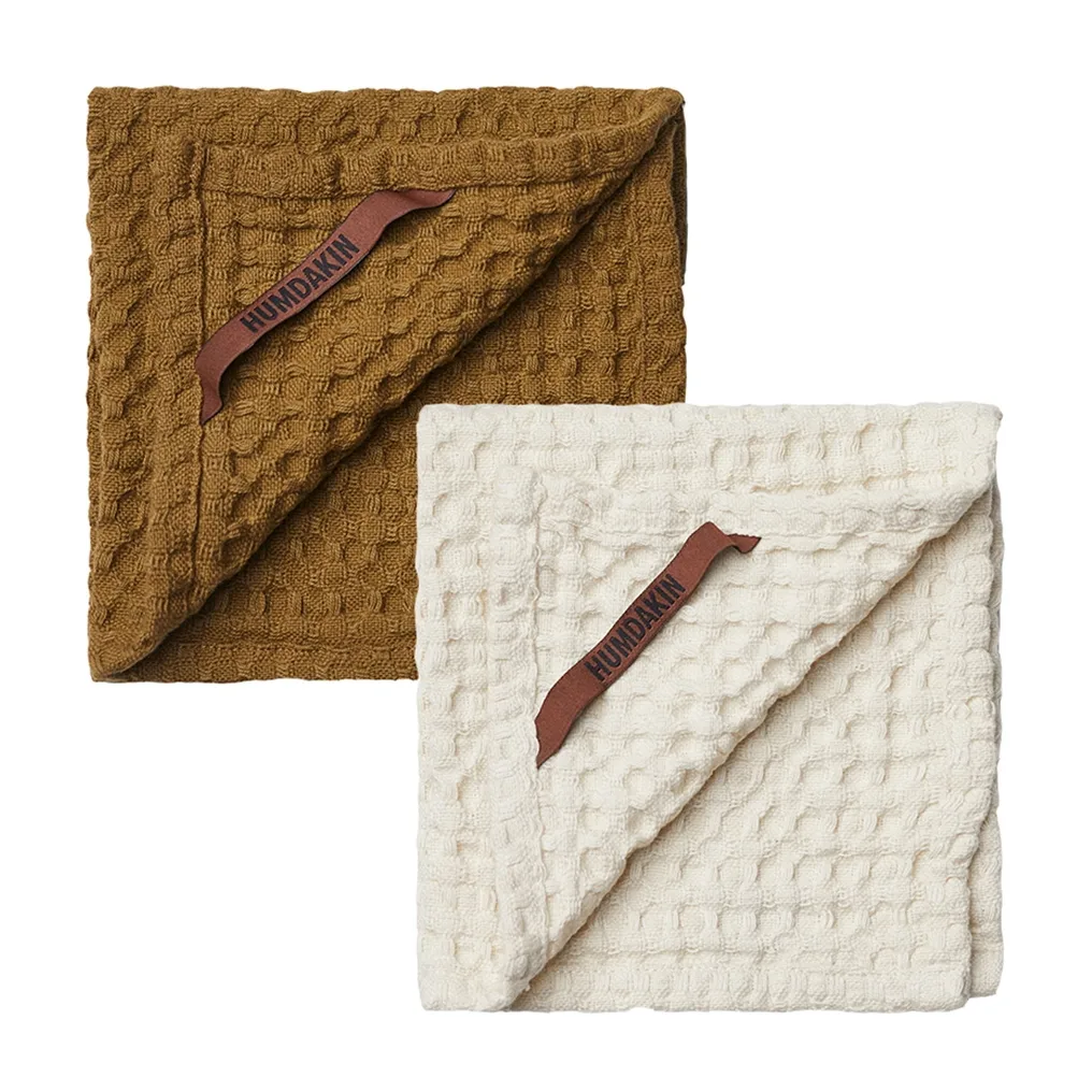 Humdakin Waffle disktrasa 28x28 cm 2-pack Sunset-shell